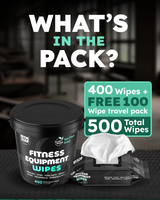 GymSoap Equipment Wipes Bucket + FREE Travel Pack image 2